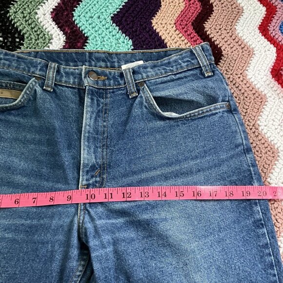 Vintage Great Western Garment Company Jeans Mens 34x30 Cowboy Straight Leg Blue - Picture 10 of 10